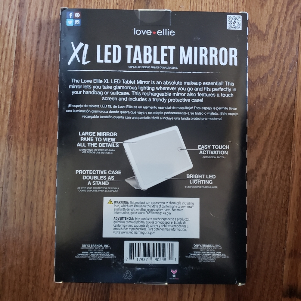 XL LED Tablet Mirror - Picture 7 of 8
